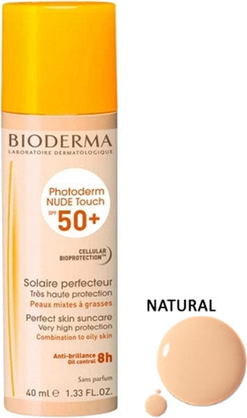 Bioderma Photoderm Nude Touch SPF 50+ Natural Tint 40ml