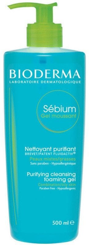 Bioderma Sebium Purifying Foaming Gel Oily Skin 500ml