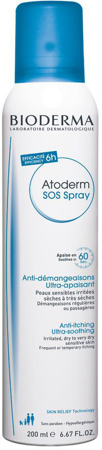 Bioderma Atoderm SOS Spray for Dry Very Dry Skin 200ml