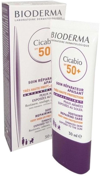 Bioderma Cicabio Creme SPF50+ Soothing Repairing Care 30ml