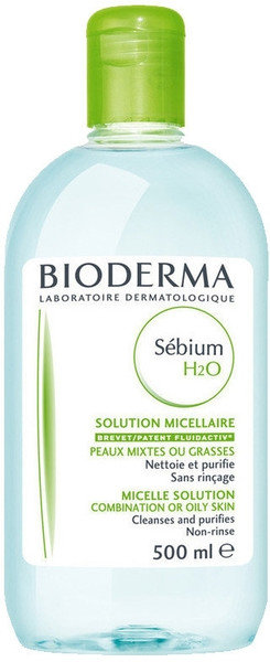 Bioderma Sebium Η2Ο Micelle Combination Oily Skin 500ml