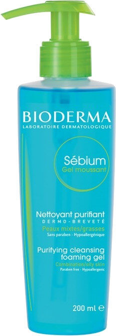 Bioderma Sebium Gel Moussant Combination Oily to Skin 200ml