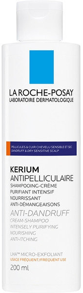 La Roche-Posay Kerium Antipelliculaire Shampoo DryHair 200ml