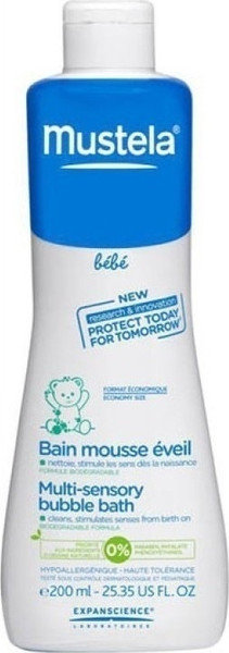 Mustela Multi-Sensory Bubble Bath Normal Skin 200ml