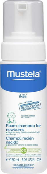 Mustela Bebe Foam Shampoo for Newborns 150ml