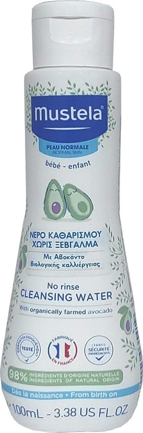 Mustela No Rinse Cleansing Water Normal Skin 100ml
