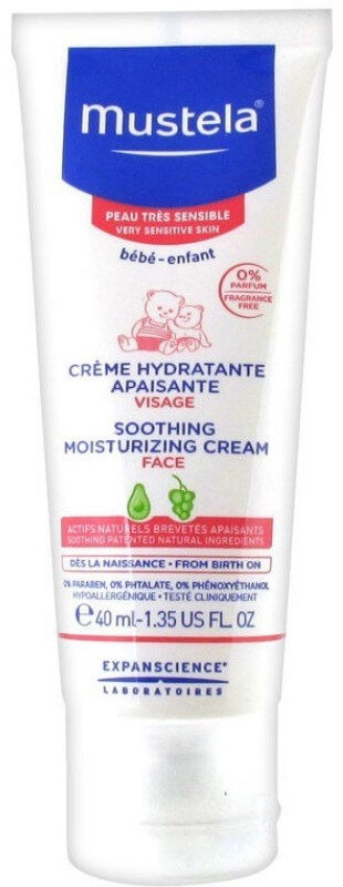 Mustela Bebe Soothing Moisturizing Face Cream 40ml