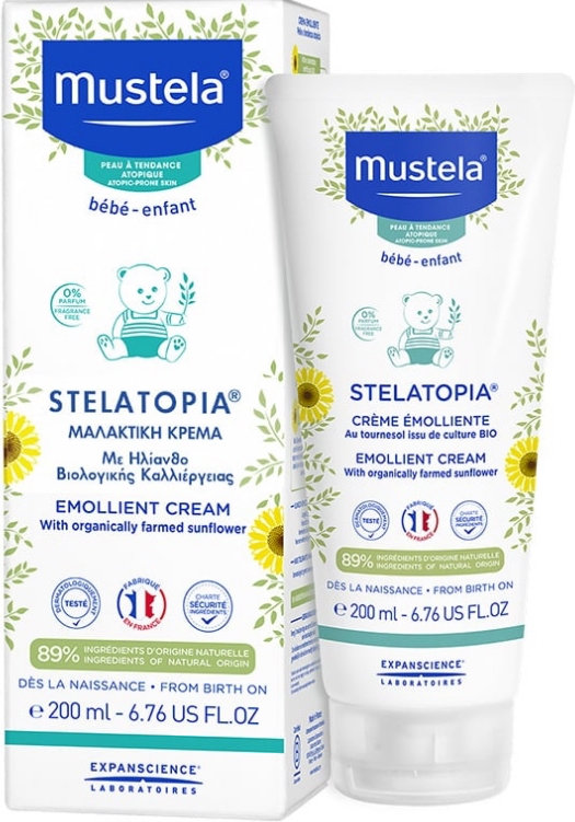 Mustela Stelatopia Emollient Cream 200ml