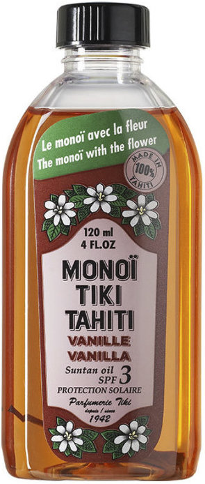 Monoi Tiki Tahiti Monoi Oil Vanilla SPF3 120ml