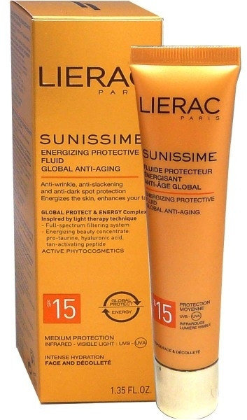 Lierac Sunissime Energizing Protective Fluid SPF15 40ml