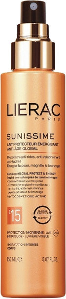 Lierac Sunissime Lait Protecteur Energisant SPF15 150ml