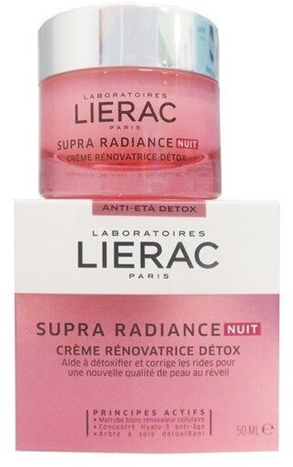 Lierac Supra Radiance Nuit Creme Detox 50ml 