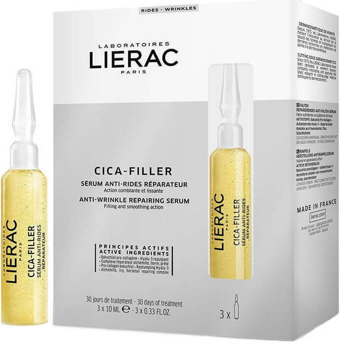 Lierac Cica Filler Anti Wrinkle Repairing Serum 3x10ml