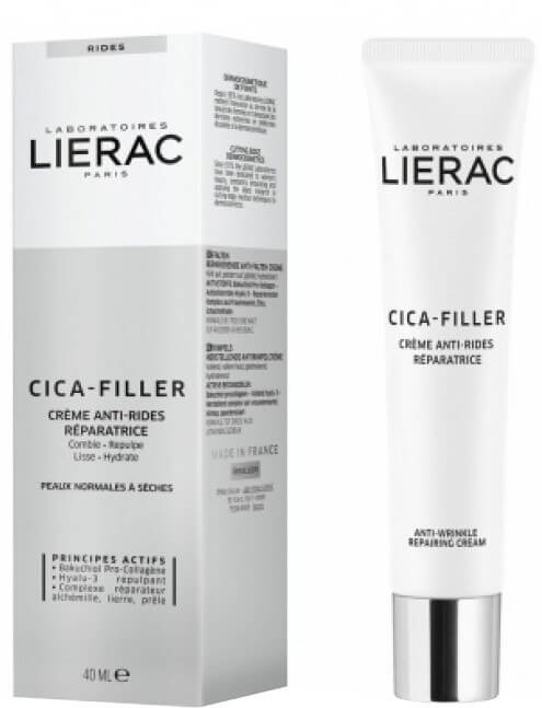 Lierac Cica Filler Anti Wrinkle Repairing Cream Dry Skin40ml