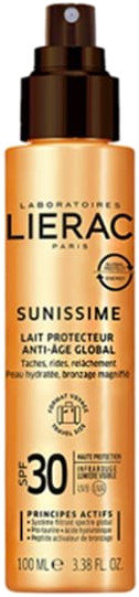 Lierac Sunissime Lait Protecteur Anti-Age Global Spf30 100ml