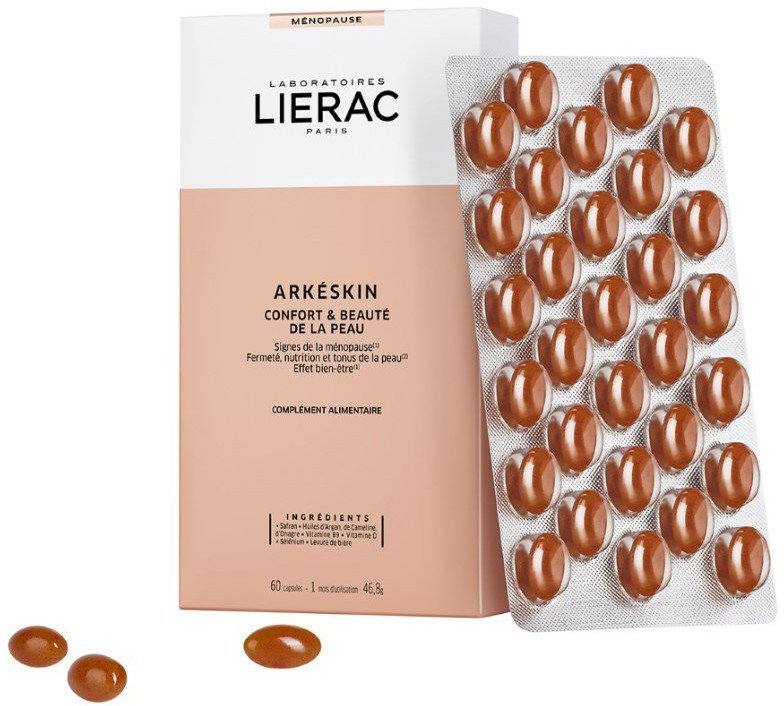 Lierac Arkeskin Confort+Beaute De La Peau 60caps