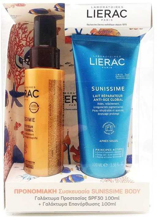 Lierac Sunissime Body Lait Protecteur Anti Age Global 30 Set