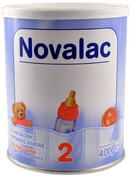 Novalac 2 Baby Milk Powder 6-12m 400gr