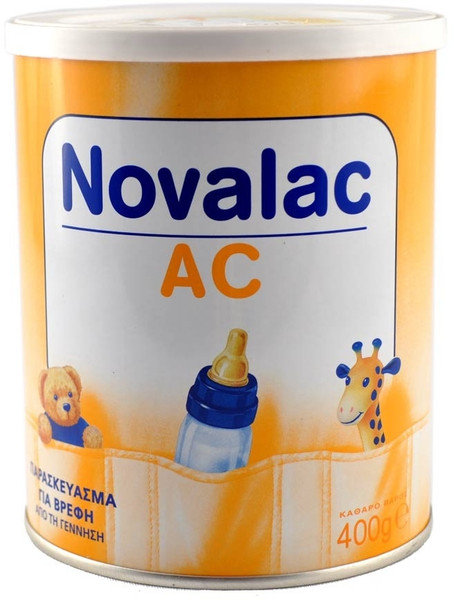 Novalac AC Baby Milk Powder for Colic Flatulence 0-12m 400gr