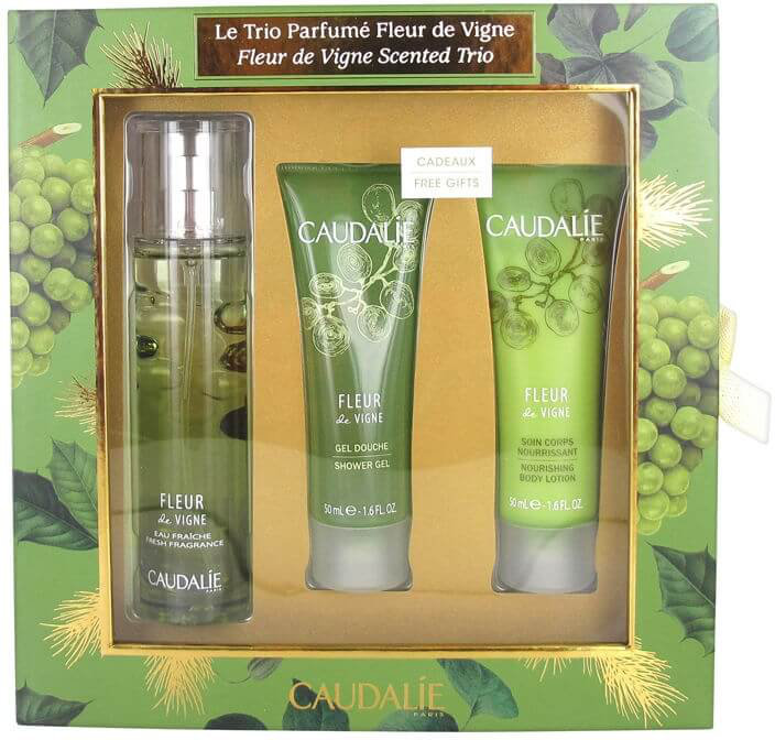 Caudalie Set Fleur de Vigne Fragrance Shower Gel Body Lotion