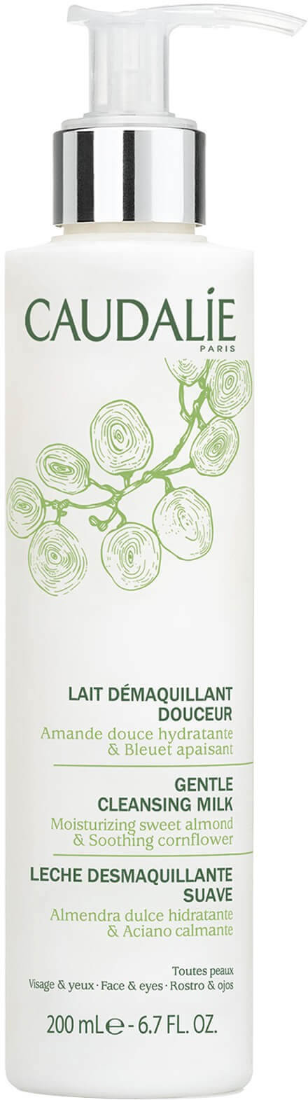 Caudalie Gentle Cleansing Milk 200ml