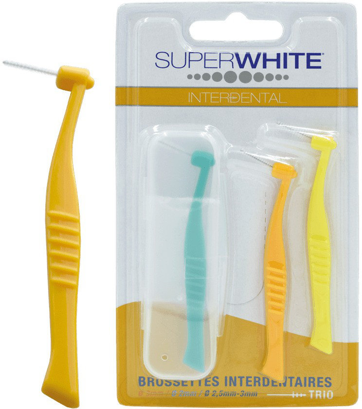 Superwhite Brossettes Interdentaires Trio 3τμχ