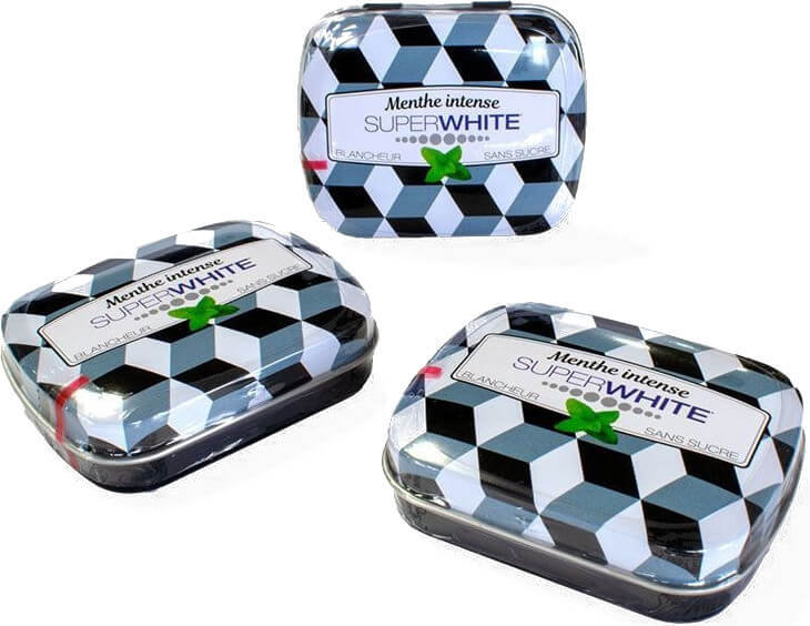 Superwhite Menthe Intense Pastilles 50τμχ