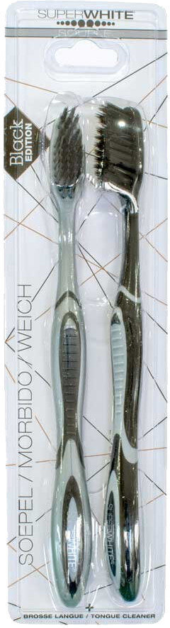 Superwhite Black Edition Toothbrush Medium 2τμχ