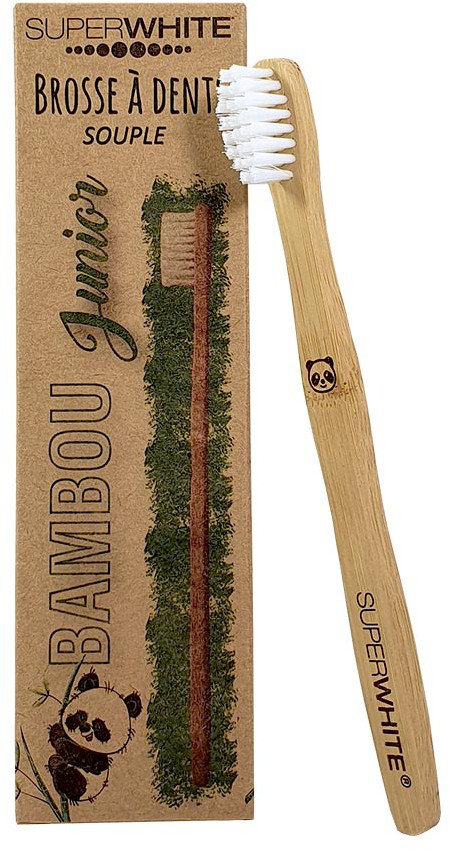 Superwhite Brush Bamboo Soft Junior 1τμχ