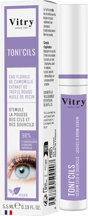 Vitry Serum Βλεφαρίδων και Φρυδιών 5,5ml