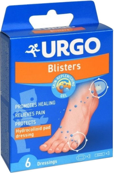 Urgo Blisters Επιθέματα για Φουσκάλες 6τμχ