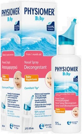 Physiomer Baby Hypertonic Nasal Spray 60ml