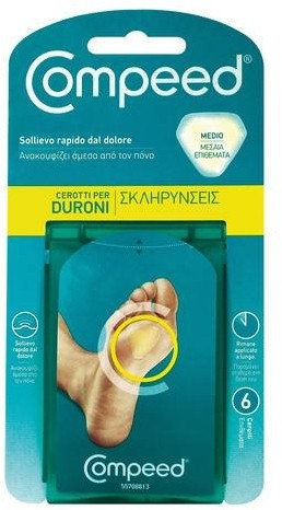 Compeed Callous Plasters Medium 6τμχ