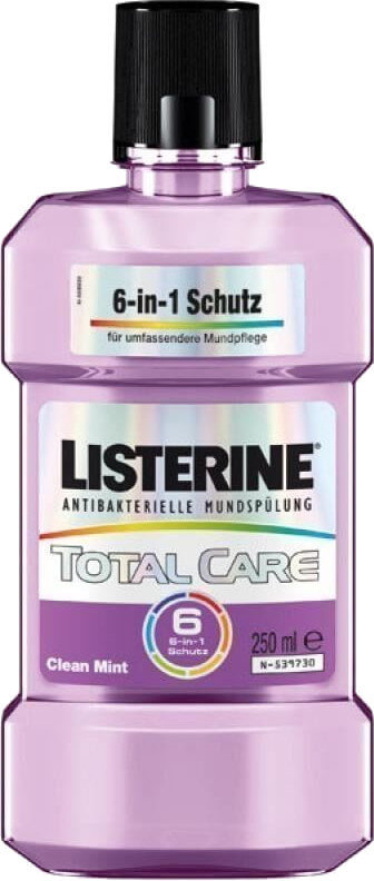Listerine Total Care 6in1 Clean Mint Mouthwash 250ml 
