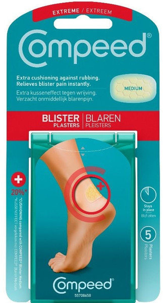 Compeed Extreme Blister Plaster Medium 5τμχ