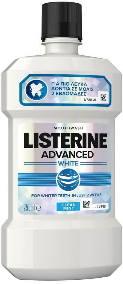 Listerine Advanced White Mouthwash 250ml