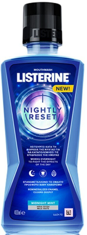 Listerine Nightly Reset Mouthwash 400ml
