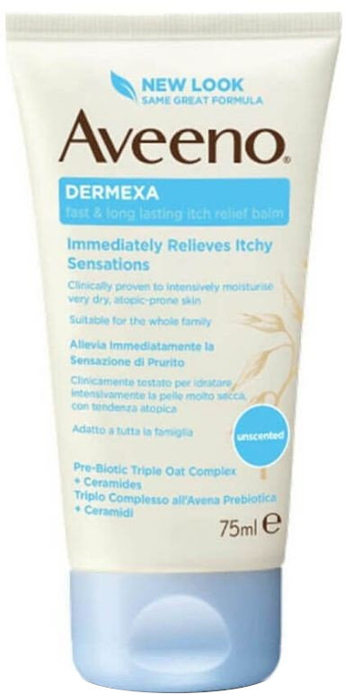 Aveeno Dermexa Fast & Long Lasting Itch Relief Balm 75ml