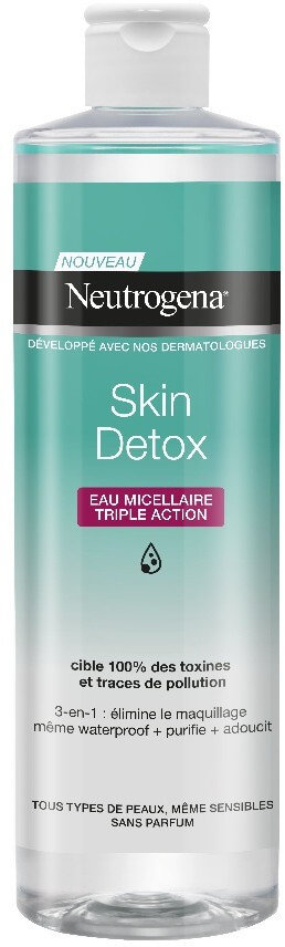 Neutrogena Skin Detox 3 in 1 Micellar Water 400ml