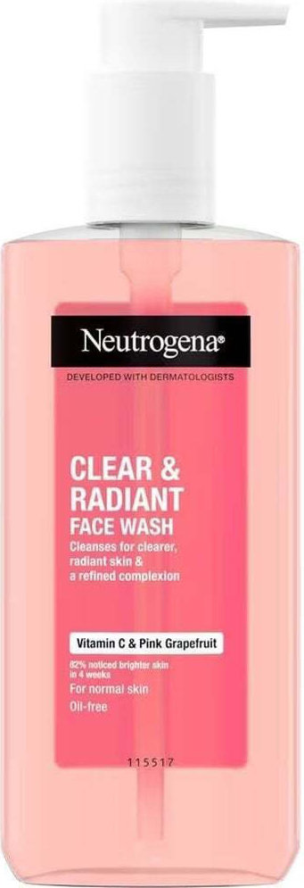 Neutrogena Clear And Radiant Face Wash 200ml