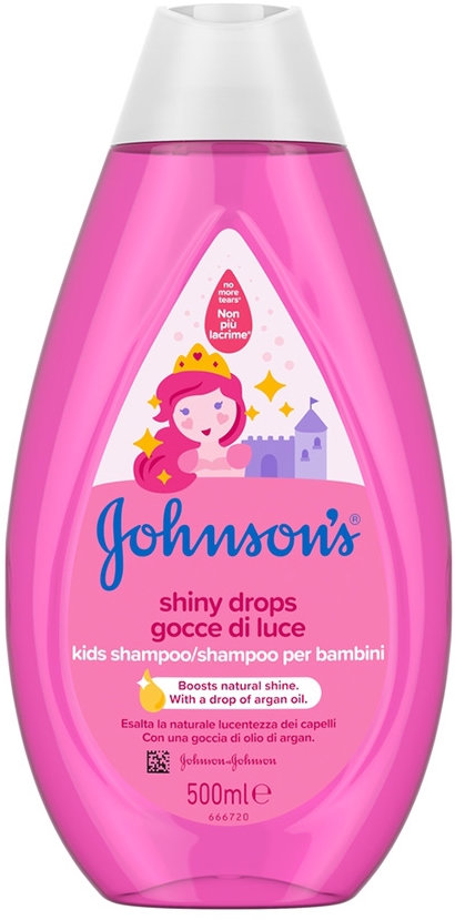 Johnson & Johnson Shiny Drops Shampoo 500ml
