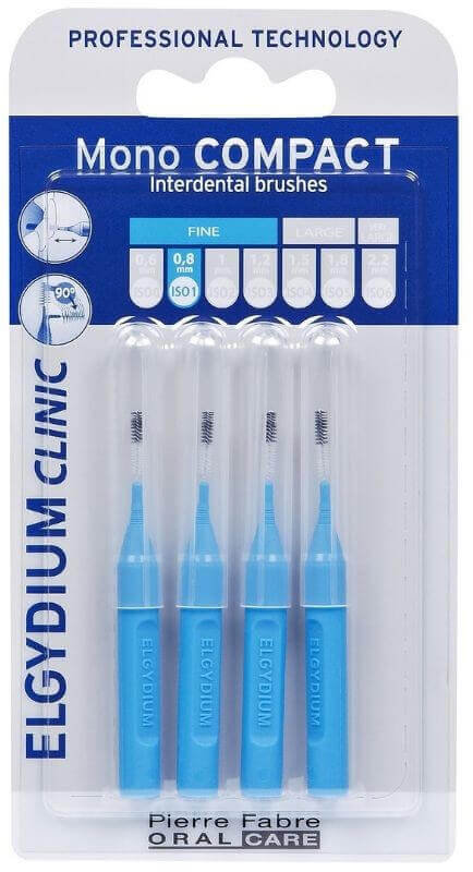 Elgydium Mono Compact Blue 0.4mm 4τμχ