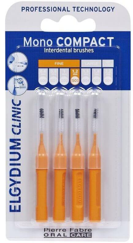 Elgydium Mono Compact Orange 0.6mm 4τμχ