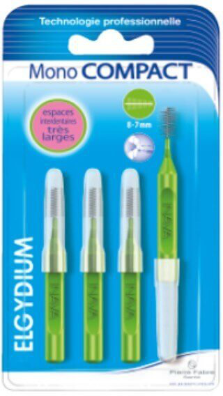 Elgydium Mono Compact Green 1.1mm 4τμχ