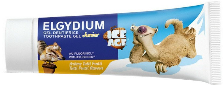 Elgydium Gel Toothpaste Junior Ice Age 50ml