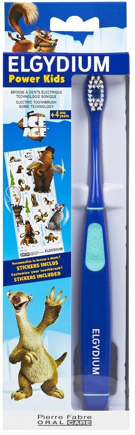 Elgydium Power Kids IceAge Toothbrush Blue 1τμχ