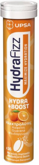 UPSA HydraFizz Hydra + Boost Orange 16eff.tabs