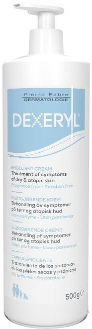Pierre Fabre Dexeryl Emollient Cream Dry Atopic Skin 500gr