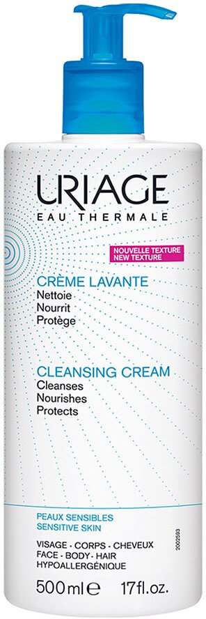 Uriage Nourishing Cleansing Cream Sensitive Soap Free 500ml