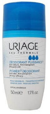 Uriage Deodorant Puissance 3 Roll-On 50ml